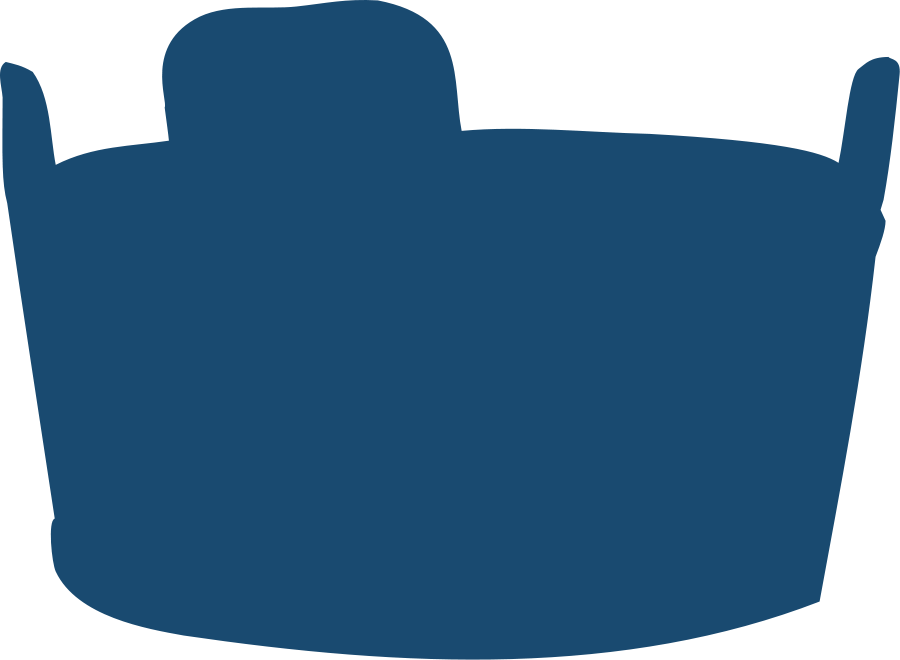 Wash Tub Clipart, Vector Clip Art Online, Royalty Free - Wash Board Silhouette (900x660), Png Download