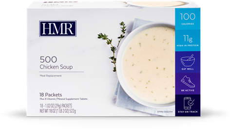 Picture Of Hmr® 500 Chicken Soup - Hmr Diet (550x412), Png Download