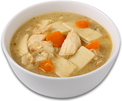 Chicken Noodle - Chicken Soup (500x330), Png Download