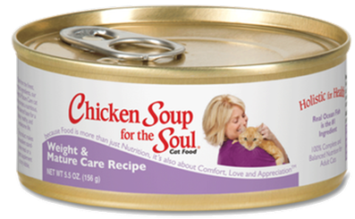 Chicken Soup - Chicken Soup Cat Can (550x403), Png Download