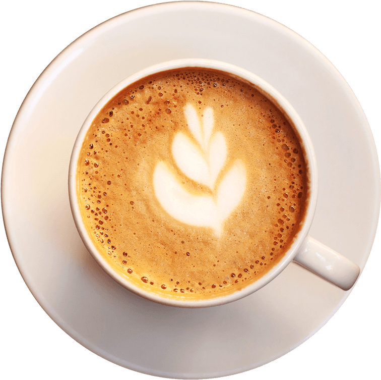 Latte-art - Coffee (800x801), Png Download