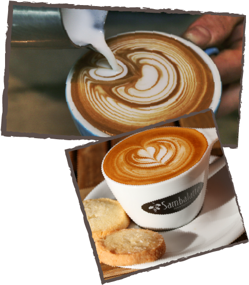Art To Every Frothy Cup Of Coffee - Coffee Milk (569x620), Png Download