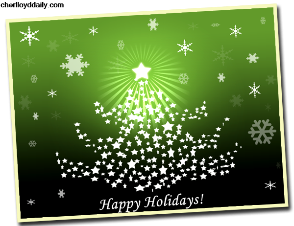 Christmas Card Template Photoshop Holiday Templates - Christmas Greeting Cards (600x462), Png Download