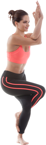 Indian River Bikram Yoga (250x500), Png Download