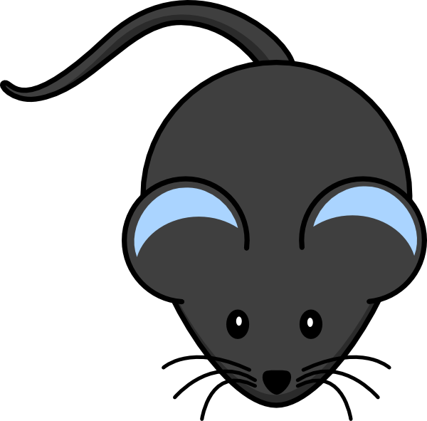 Cute Rat Clipart (600x591), Png Download