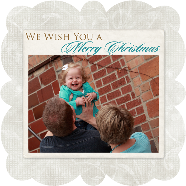 Artistry Christmas Card Templates Volume - Andrew (640x637), Png Download