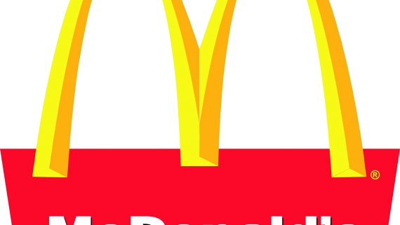 March 4, - Mcdonalds Logo Small (570x321), Png Download