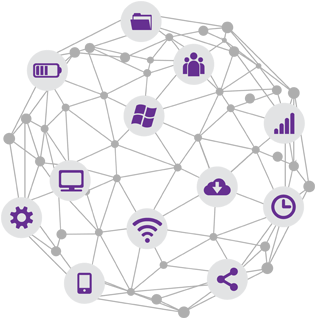 Iot Application Development - Conexões Pessoas (435x350), Png Download