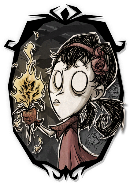 Willow Rose - Don T Starve Wendy Victorian (425x600), Png Download