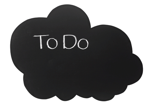 Chalkboard Wall Sticker, Cloud - Illustration (500x500), Png Download
