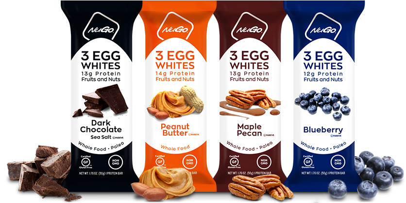 Nugo Egg White Protein Sample Pack - Nugo 3 Egg Whites (1000x419), Png Download