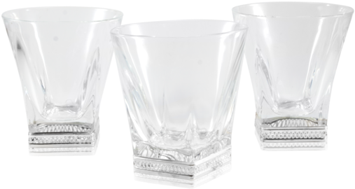 The Silver Stitch - Glencairn Whisky Glass Set Of 4 (580x464), Png Download