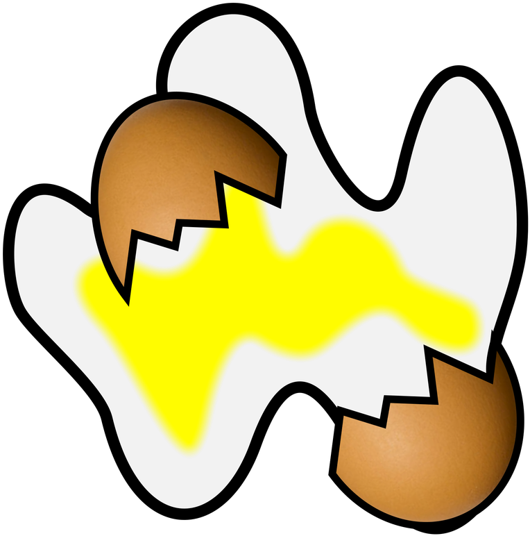 Egg Splat - Eggs Splat (800x800), Png Download