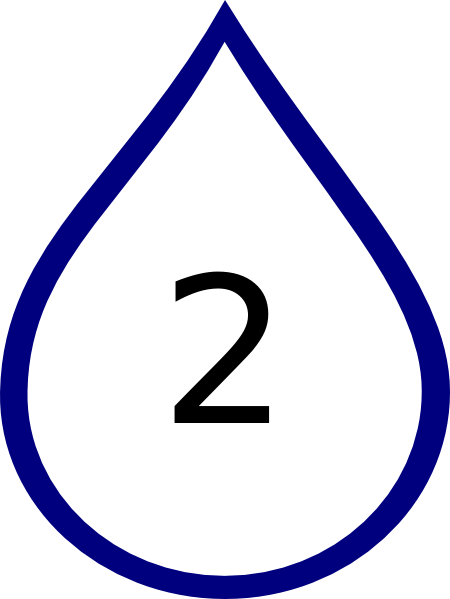 Raindrop Template - Clipart Library - Clip Art Of Mixed Fractions (450x599), Png Download