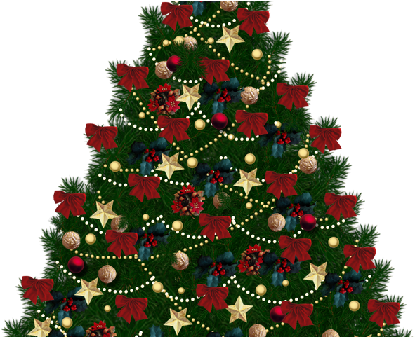 Christmas Graphics Free - Christmas Tree No Background (640x480), Png Download