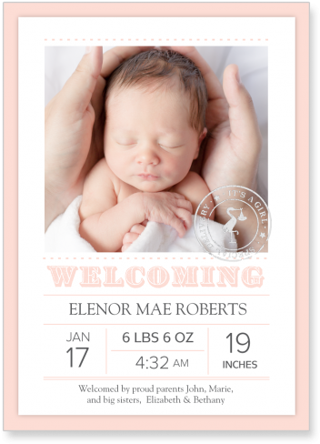 Special Delivery Girl - Diaper (500x500), Png Download