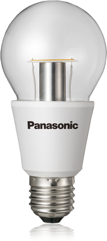 Led Bulb Panasonic 10w Warm White Light - Super Star Led Bulb (800x800), Png Download