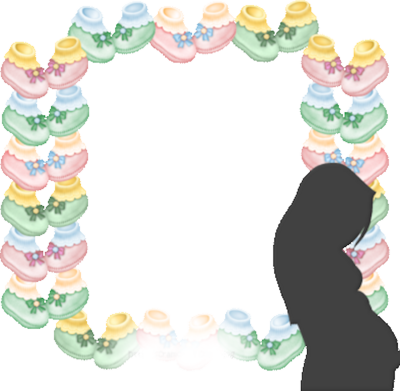 13 Baby Frame Psd Images - Frame (400x391), Png Download