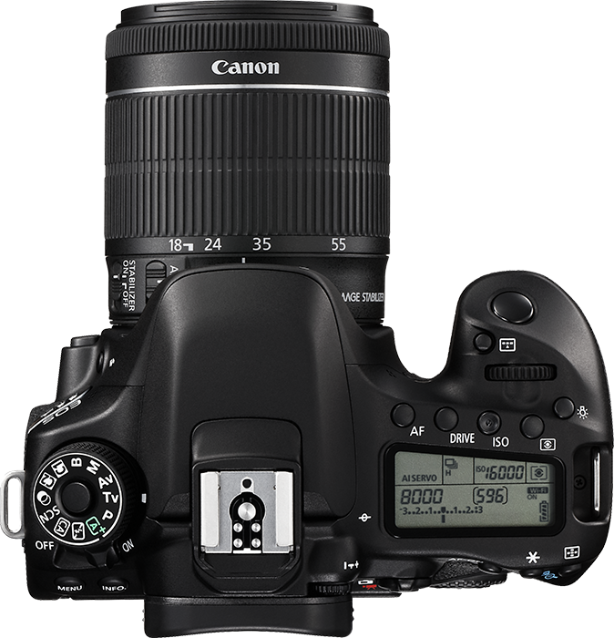 By Photo Capture - Canon Eos 80d 18 135 (674x700), Png Download