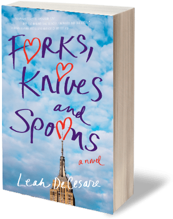 Forks, Knives, And Spoons - Forks, Knives, And Spoons By Leah Decesare (377x480), Png Download