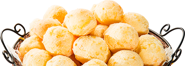 Pão De Queijo - Pão De Queijo Png (639x227), Png Download