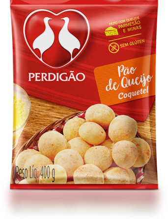 Congelados E Soltinhos - Pão De Queijo Perdigão (342x446), Png Download