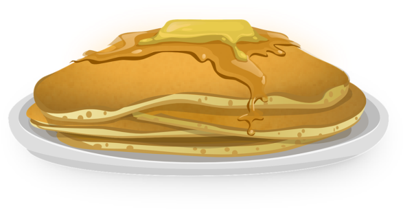 Freshmen Stack Up At Pancake Dinner Saturday - Pfannkuchen Und Sirup-spitze-zitat Postkarte (660x330), Png Download