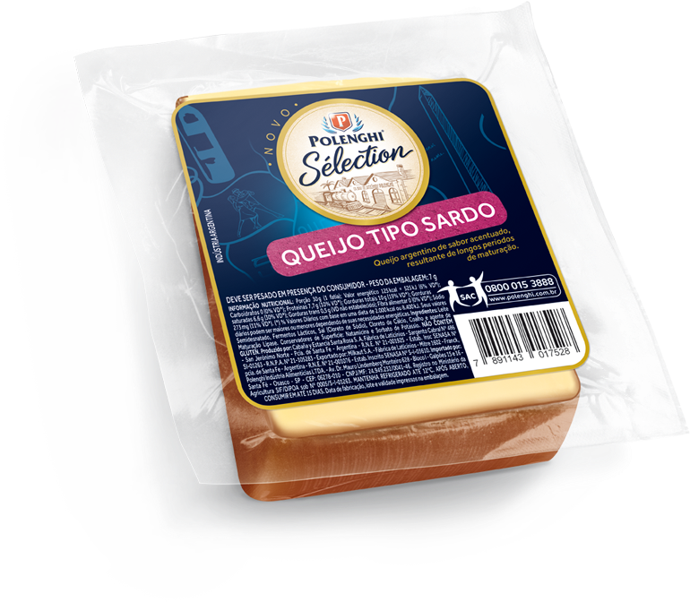 Excelente Em Sanduíches Quentes Ou Frios, Ralado Sobre - Queijo Sardo Polenghi (992x716), Png Download