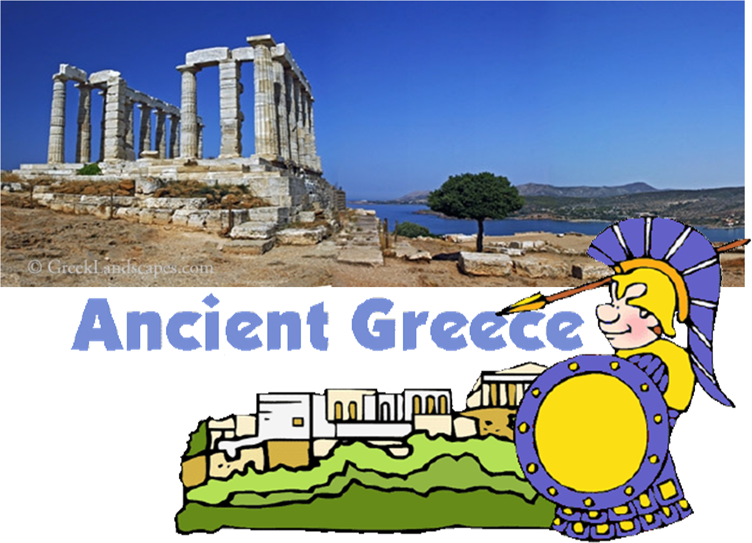 Materials To Study Ancient Greece Click Here - Illustration (1562x1144), Png Download