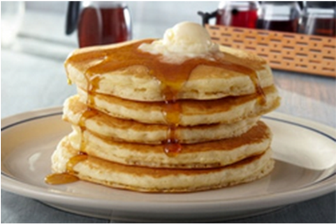 Original Full Stack Buttermilk Pancakes - Ihop Pancakes (480x480), Png Download