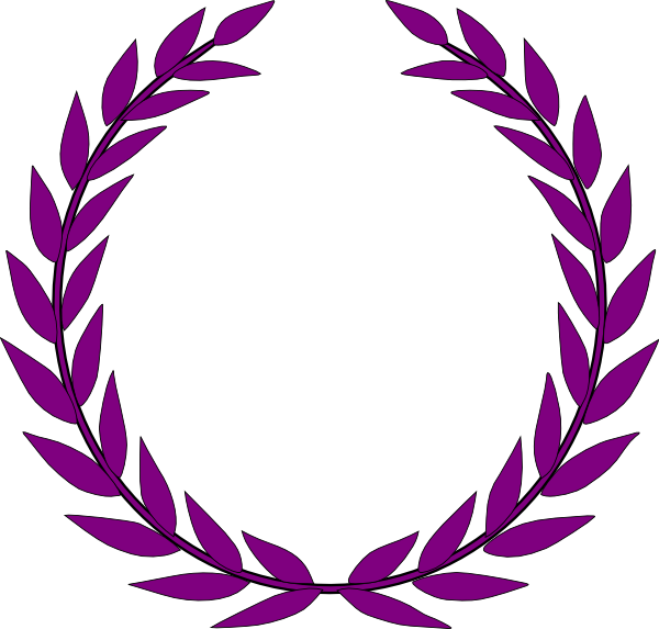 Laurel Wreath (600x573), Png Download