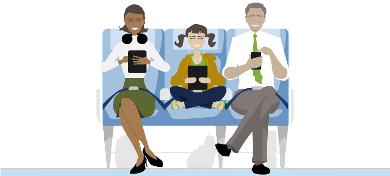 5 Simple Ways To Make Your Next Flight More Enjoyable (800x376), Png Download