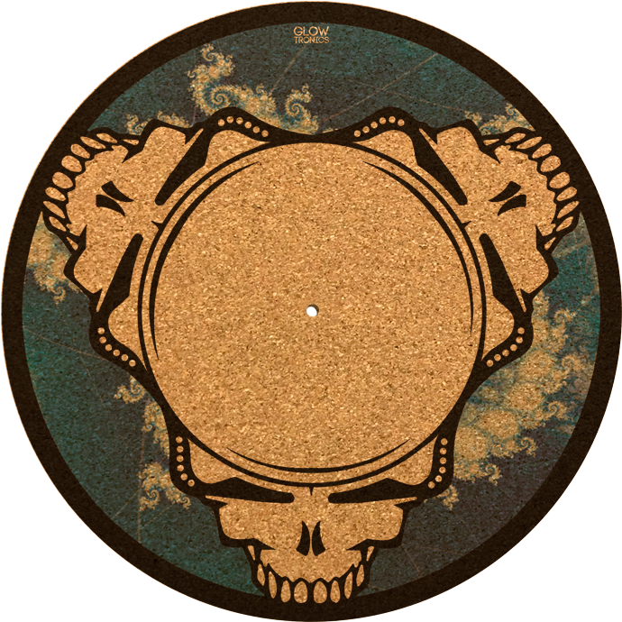 Dead Heads Cork Slipmat - Steal Your Face (750x750), Png Download