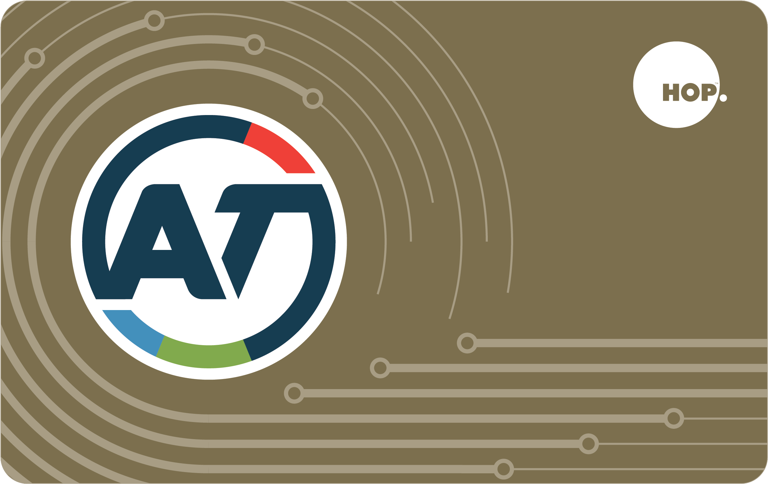 At Hop Card Image - Auckland Transport (2705x1792), Png Download