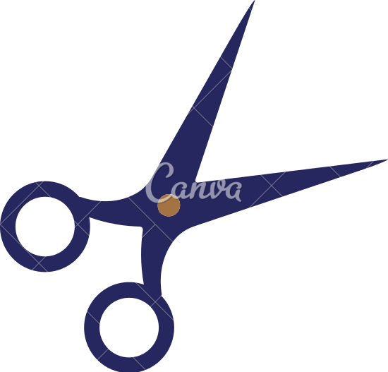 Scissors On Table - Scissors (550x527), Png Download