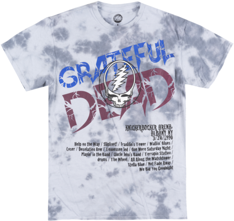 T-shirt Grateful Dead - Grateful Dead Steal Your Face (480x451), Png Download
