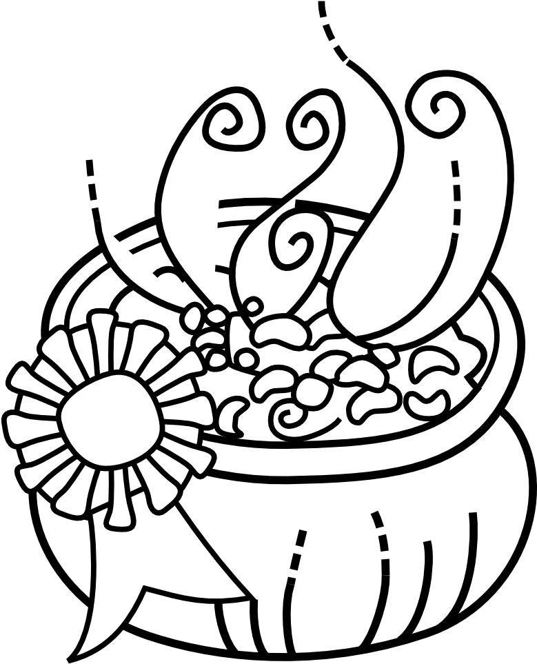 Clipart Royalty Free Chili Clipart Black And White - Coloring Book (1331x1722), Png Download