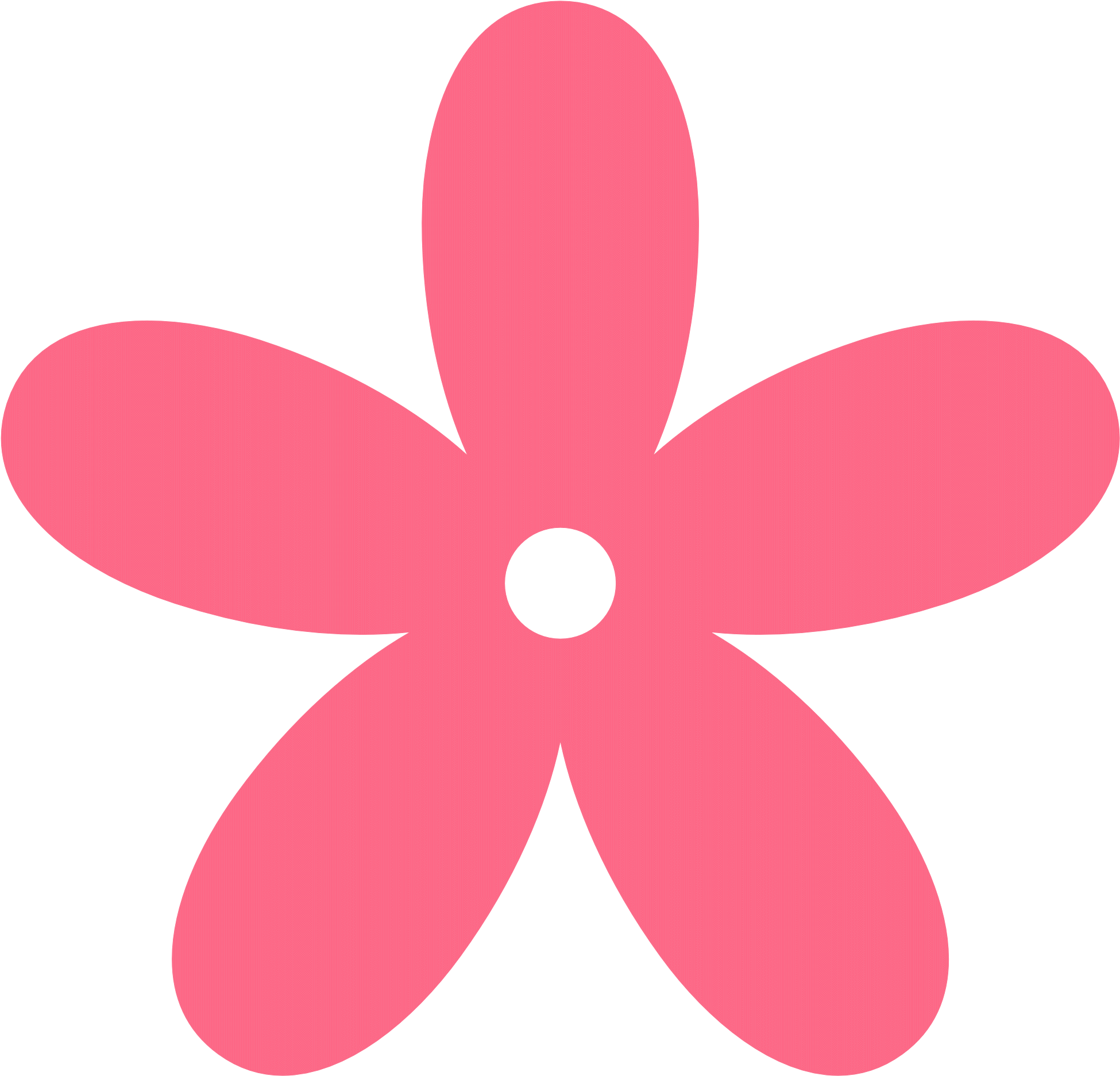 Pink Flower Clipart (1969x1952), Png Download