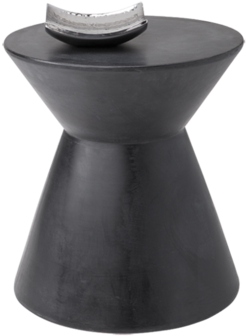 Astley End Table - Sunpan Modern Mixt Astley End Table Finish: Black (600x480), Png Download