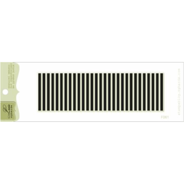 {f061} Stamp "vertical Stripes" - Kitchen Utensil (780x780), Png Download