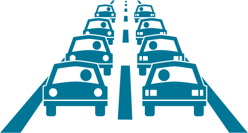 Pin Speeding Car Clip Art - Life In A Metropolitan City (500x270), Png Download