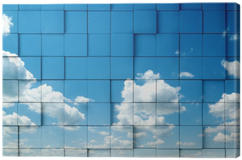 Fondo Abstracto Con Cielo Azul Canvas Print • Pixers® - Back To The Futures: The Remarkable Power (400x400), Png Download
