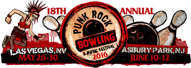Felony Records Streaming New Punk Rock Bowling Compilation - Punk Rock Bowling (636x226), Png Download