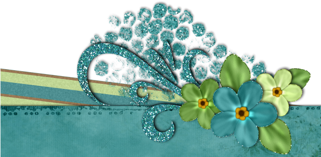 Fondo - Rosas Azul Turquesa Png (650x350), Png Download