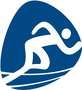 Rio Olympics Athletics Logo (350x350), Png Download