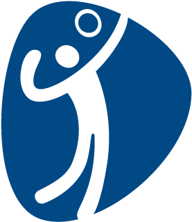 Volleyball, Rio - Logo Voleibol Rio 2016 (350x350), Png Download