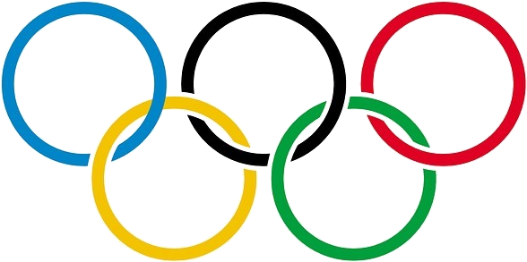05 21 August - Olympic Rings (640x452), Png Download