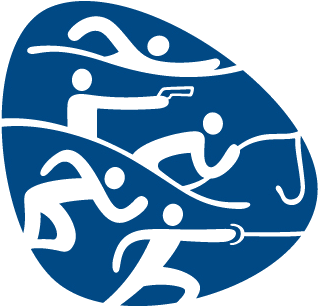 Rio 2016 Olympics Modern Pentathlon - Modern Pentathlon (350x350), Png Download