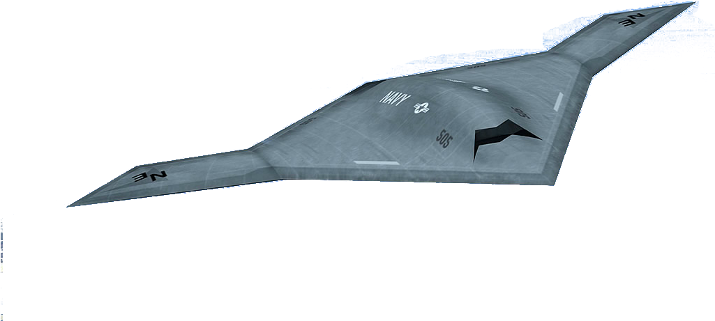 Air Uav X-47b Concept 1 - Drone (1024x681), Png Download