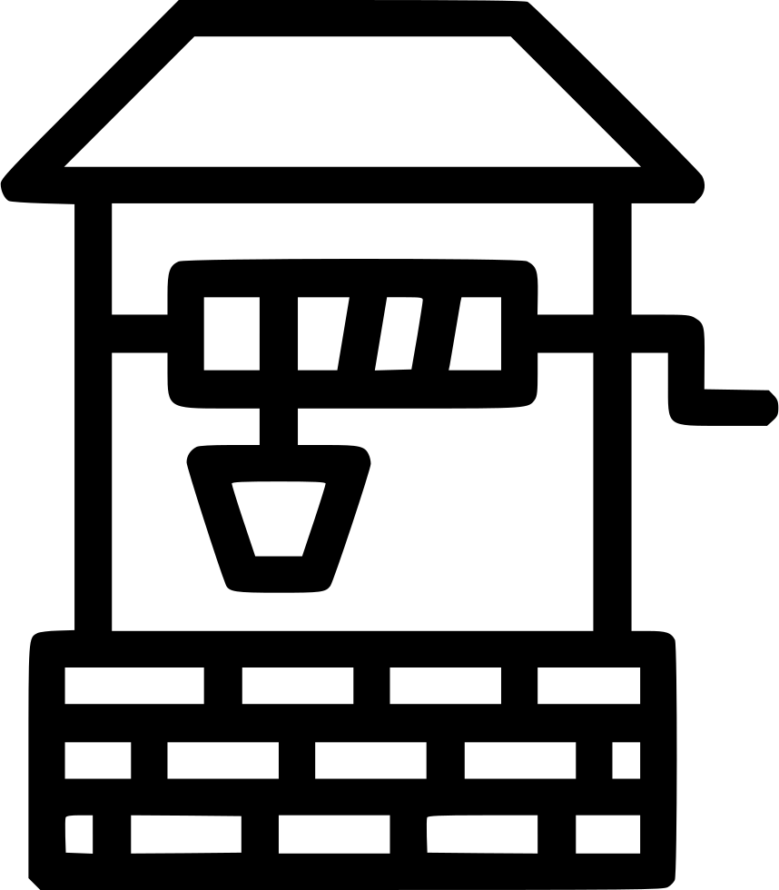 Well Water Agriculture Draw Comments - Icon (858x980), Png Download